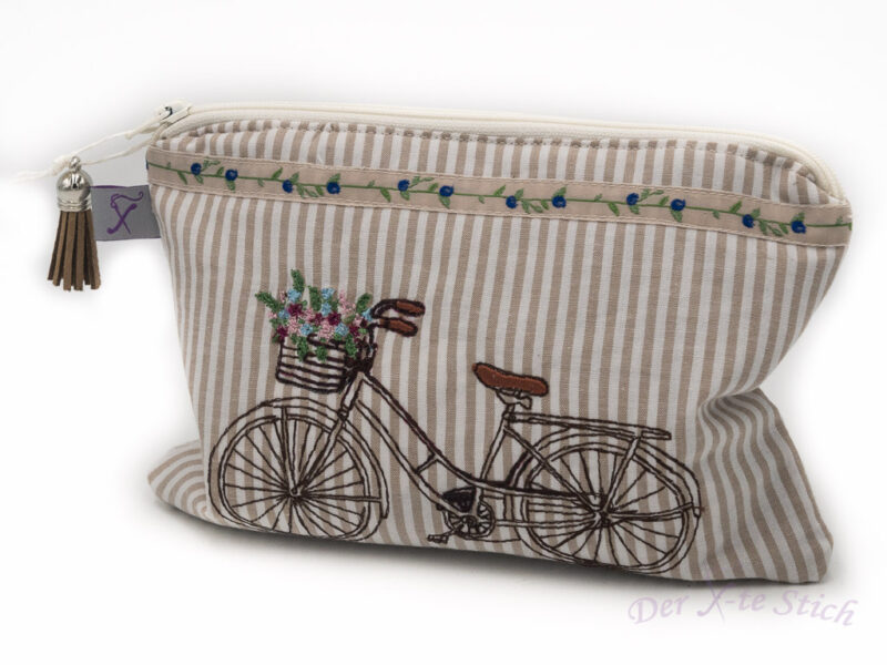 Kosmetiktäschchen "Fahrrad"