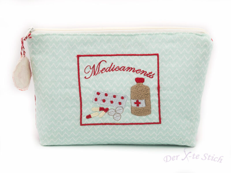 Kosmetiktäschchen "Reiseapotheke"