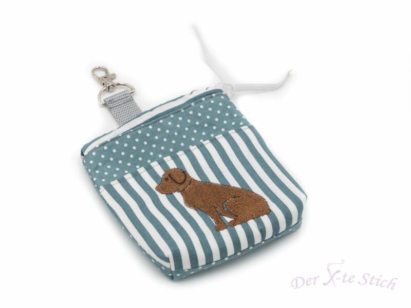 Leckerlibeutel mit Stickerei "Retriever"