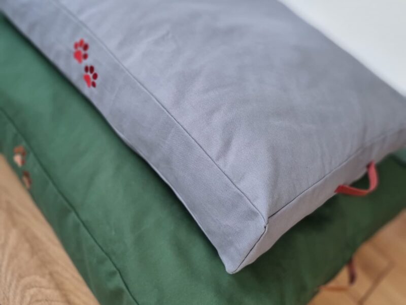 Personalisiertes Hundekissen mit Bezug und Inlay